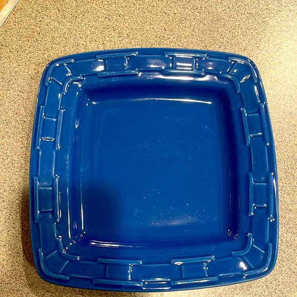 Longaberger Dining Longaberger Pottery Woven Traditions Square